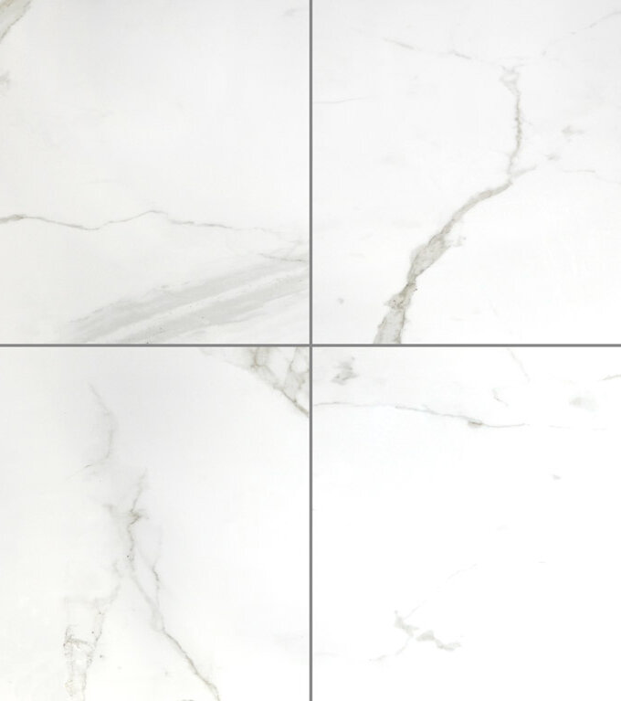 Calacatta Extra 24x24 Polished Porcelain Tile