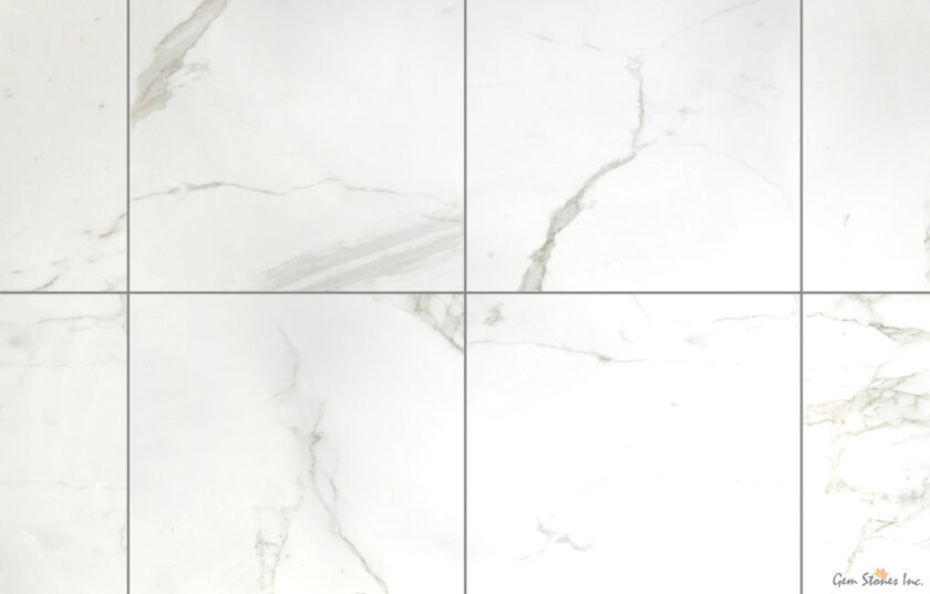 Calacatta Extra 24x24 Polished Porcelain Tile