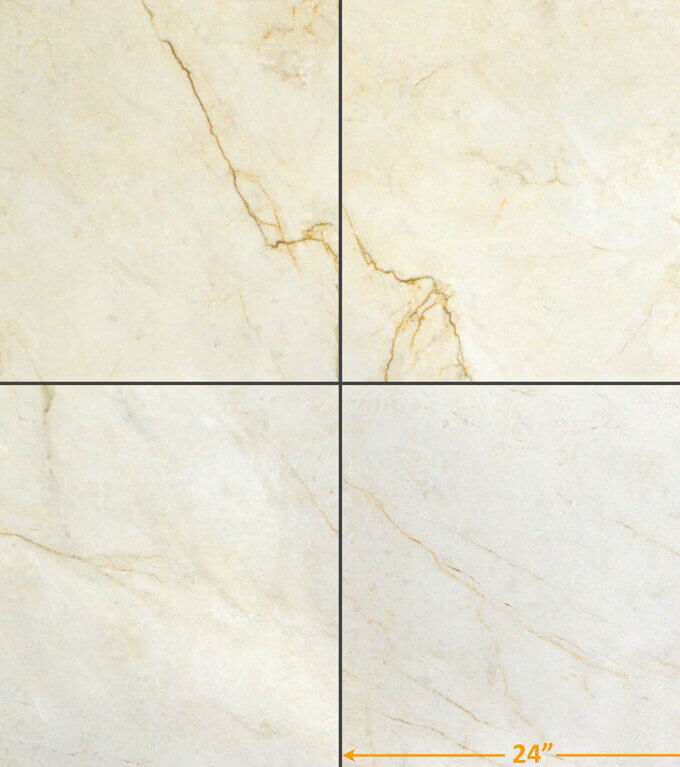 Oro Cream 24x24 Porcelain Tile